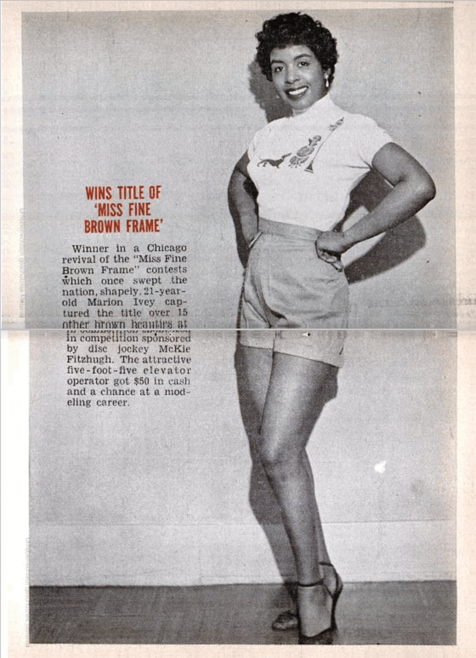 Jet Centrefold 30. April 1953